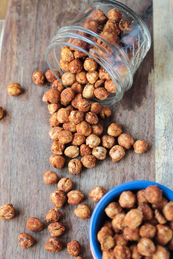 Smoky Roasted Chickpeas Oil Free Veggie Inspired